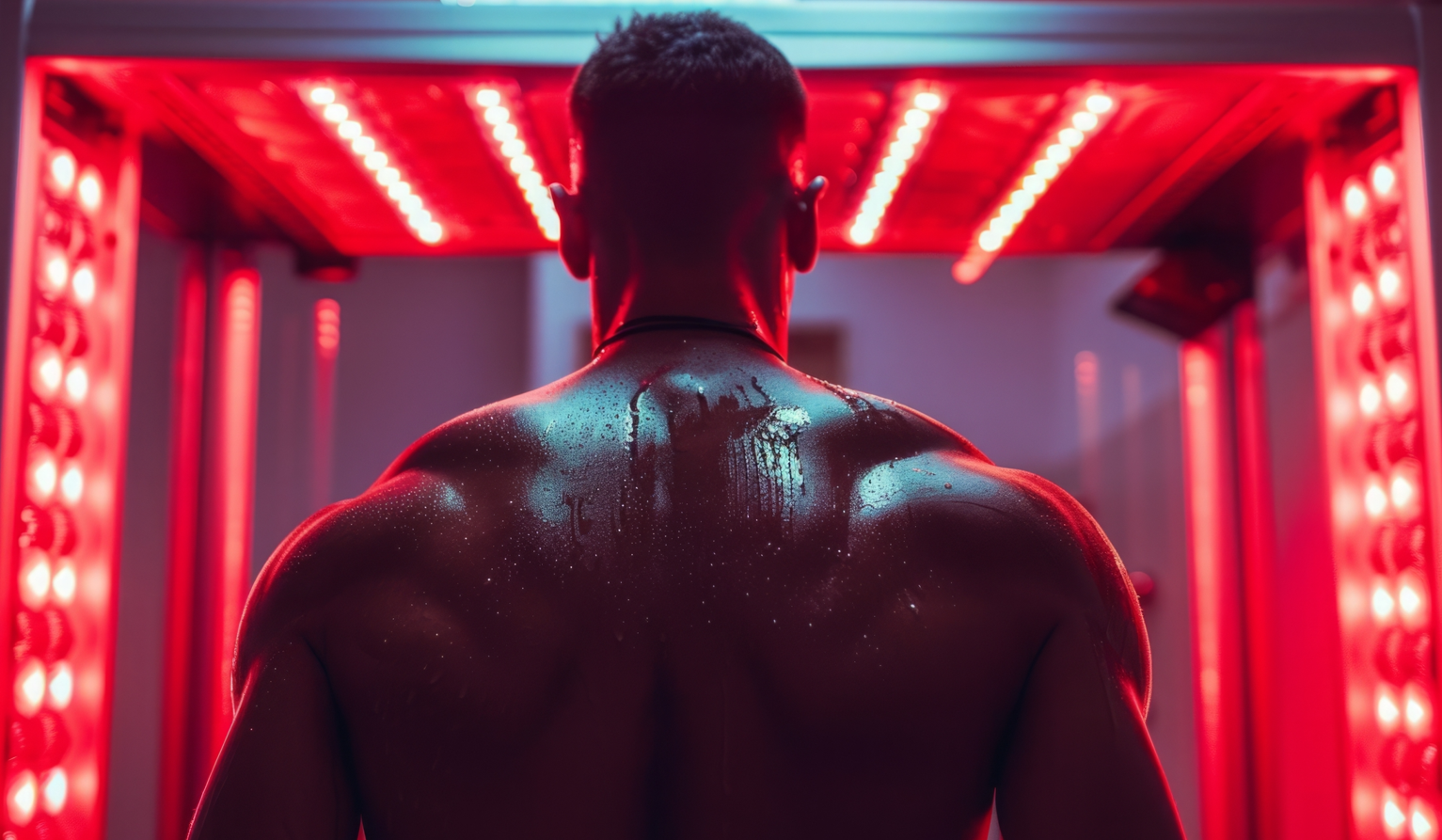 Muscle recovery sauna