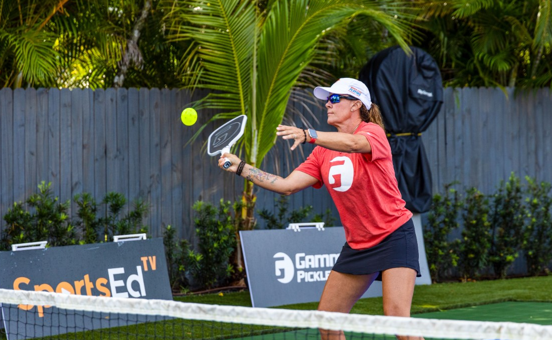 pickleball player
