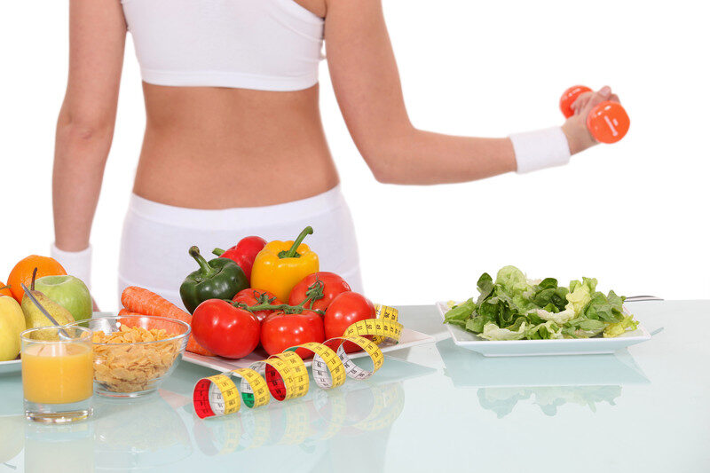 Woman in sports wear leading a healthy lifestyle Woman in sports wear leading a healthy lifestyle