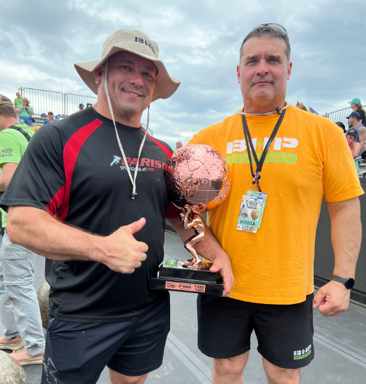 Bronze Trophy held by coaches Bronze Trophy held by coaches