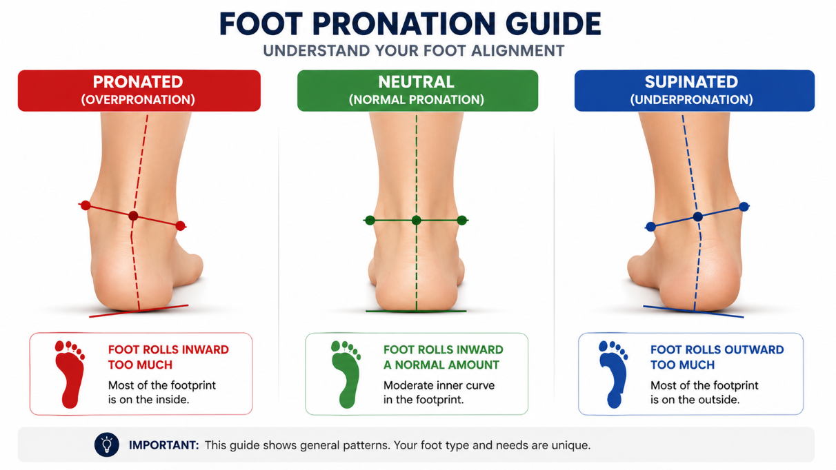 foot pronation guide foot pronation guide
